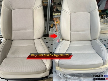 SỰ THẬT VỀ PHỤC HỒI GHẾ DA Ô TÔ CHỦ XE NÊN BIẾT