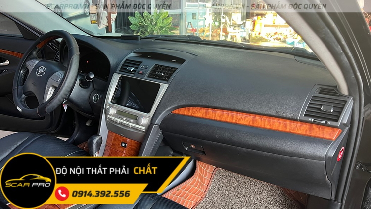 BỌC DA TAPLO TOYOTA CAMRY