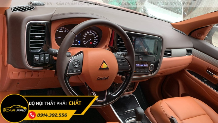 BỌC DA TAPLO MITSUBISHI OUTLANDER