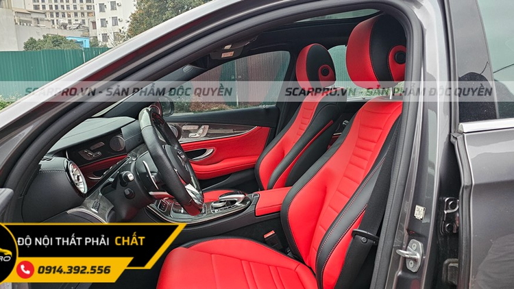 BỌC GHẾ DA MERCEDES E300