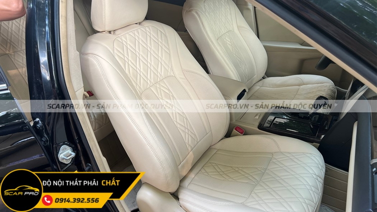BỌC GHẾ DA TOYOTA CAMRY
