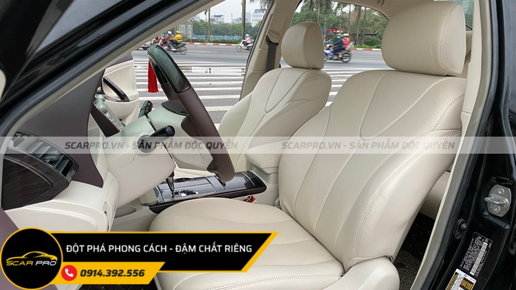 BỌC GHẾ DA TOYOTA CAMRY