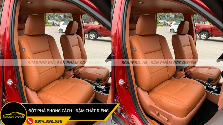 BỌC GHẾ DA MITSUBISHI OUTLANDER