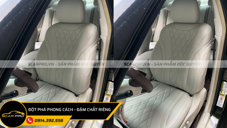 BỌC GHẾ DA TOYOTA CAMRY 3.5Q