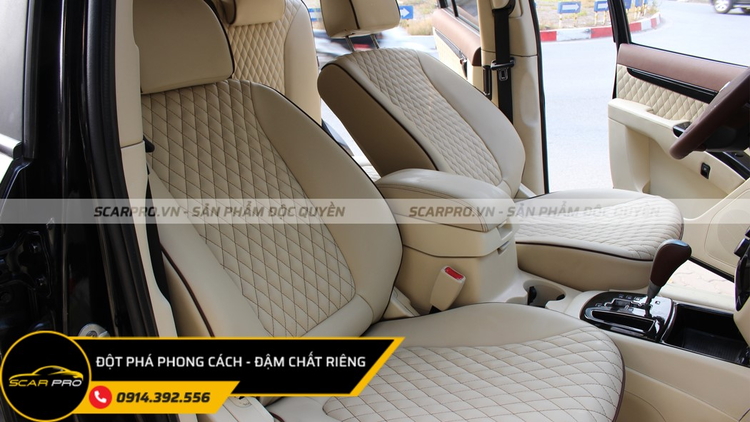 BỌC GHẾ DA HYUNDAI SANTAFE