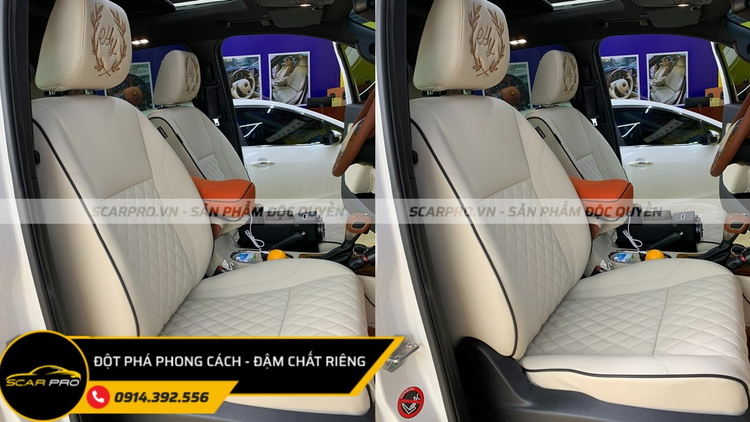 BỌC GHẾ DA Ô TÔ FORD EVEREST