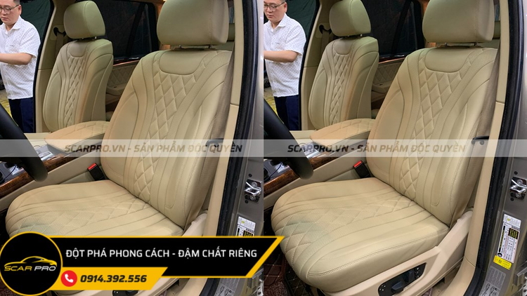 BỌC GHẾ DA BMW X5