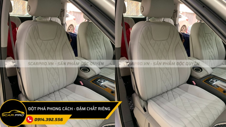 BỌC GHẾ DA AUDI Q7