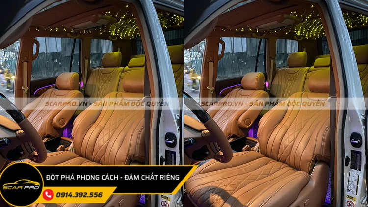 BỌC GHẾ DA Ô TÔ LX570