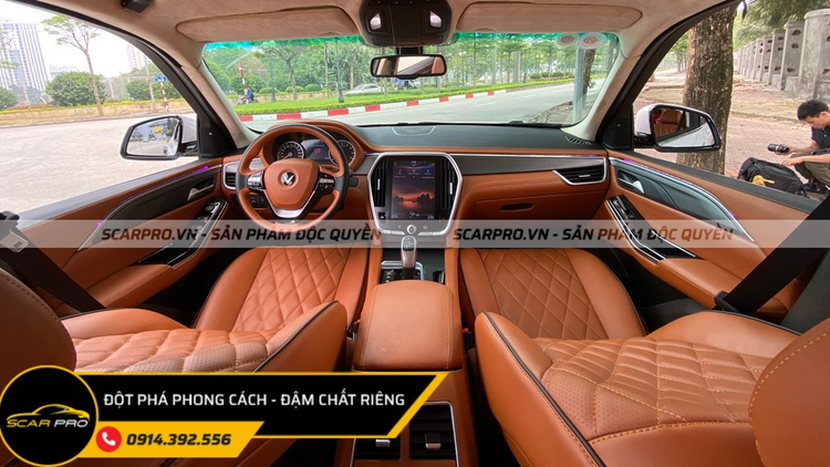 BỌC GHẾ DA VINFAST LUX SA