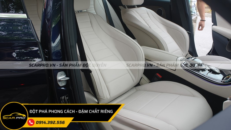 BỌC GHẾ DA MERCEDES E200