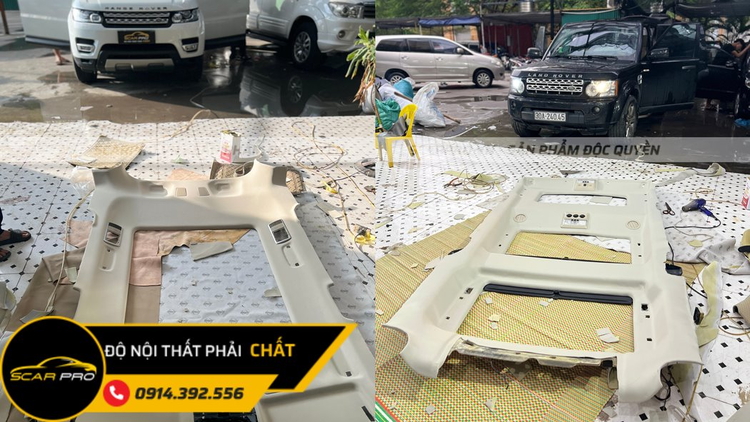 BỌC TRẦN DA RANGE ROVER