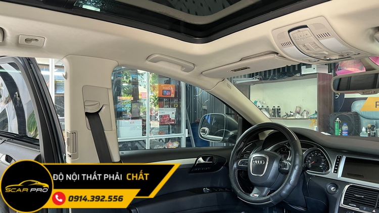 BỌC TRẦN DA AUDI Q7