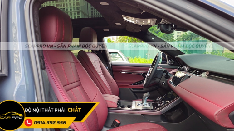 BỌC TRẦN DA LỘN RANGE ROVER EVOQUE