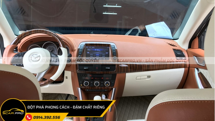 ĐỔI MÀU NỘI THẤT MAZDA CX5