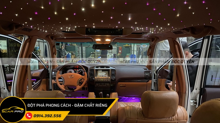 ĐỔI MÀU NỘI THẤT LEXUS RX 570