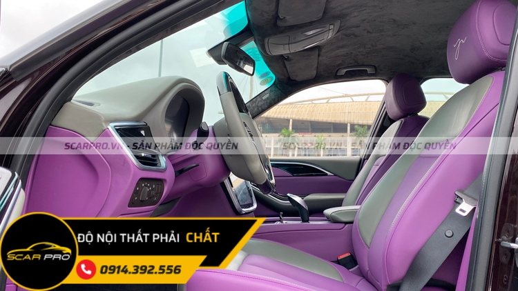 ĐỔI MÀU NỘI THẤT VINFAST LUX SA