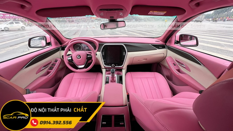 ĐỔI MÀU NỘI THẤT VINFAST LUX A