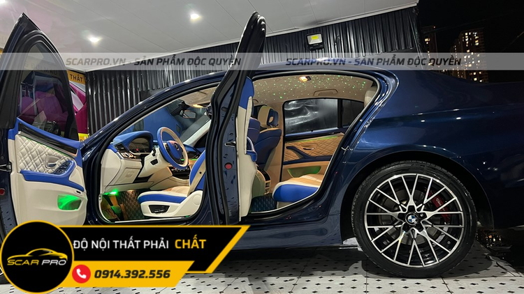 ĐỔI MÀU NỘI THẤT BMW 528
