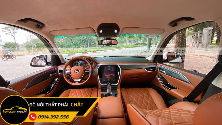 ĐỔI MÀU NỘI THẤT VINFAST LUX SA