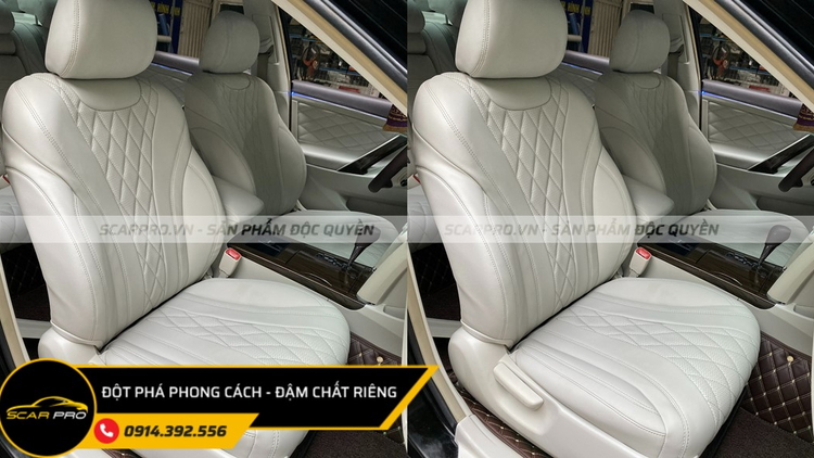 ĐỔI MÀU NỘI THẤT TOYOTA CAMRY 3.5Q
