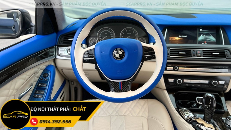 BỌC DA VÔ LĂNG BMW 528