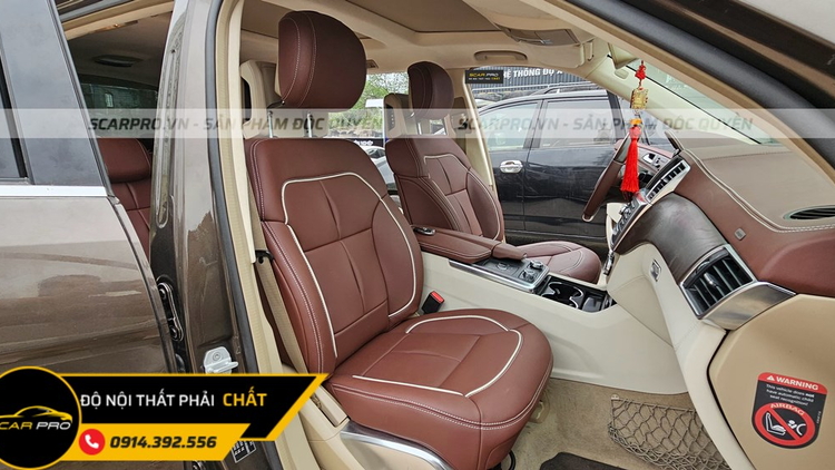 BỌC GHẾ DA MERCEDES GL 500