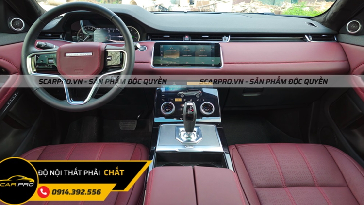 BỌC GHẾ DA RANGE ROVER EVOQUE