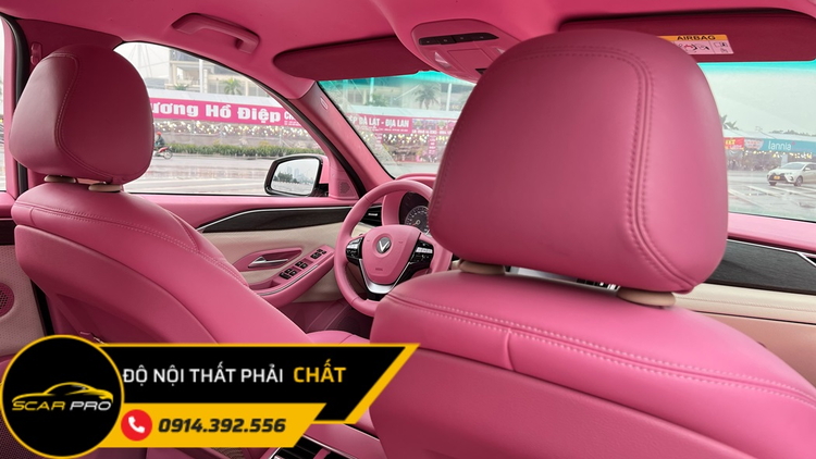 ĐỔI MÀU NỘI THẤT Ô TÔ