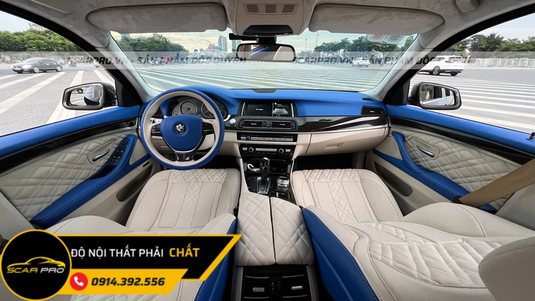ĐỔI MÀU NỘI THẤT BMW 528