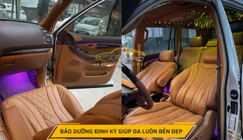 Cách bọc ghế da ô tô lexus bền đẹp