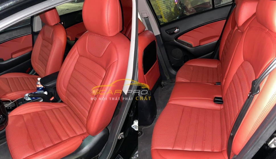 BÁO GIÁ BỌC GHẾ DA Ô TÔ KIA K3