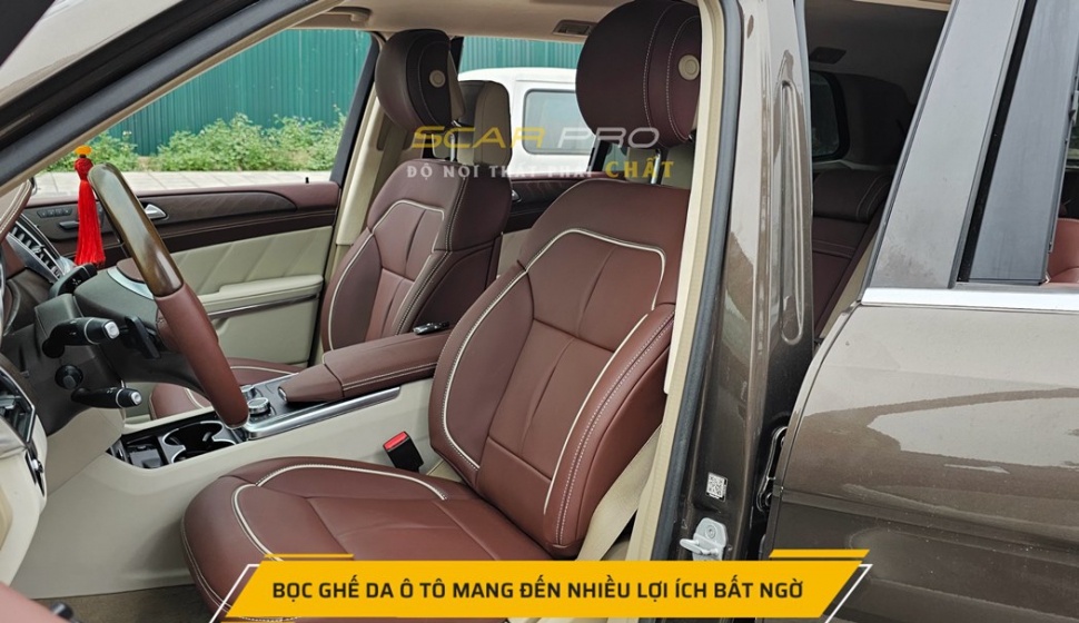 BỌC GHẾ DA Ô TÔ CAO CẤP