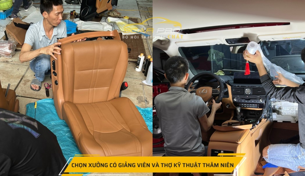 HỌC NGHỀ NỘI THẤT Ô TÔ Ở ĐÂU