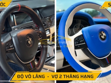 REVIEW BỌC DA VÔ LĂNG Ô TÔ CHUYÊN NGHIỆP