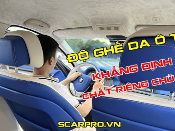 TẠI SAO CẦN BỌC GHẾ DA Ô TÔ?