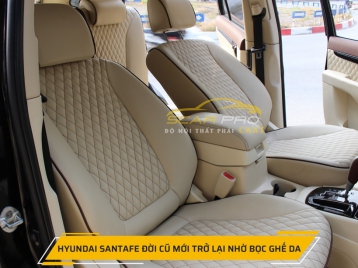 Top 4 lý do bọc ghế da ô tô hyundai được ưa chuộng !
