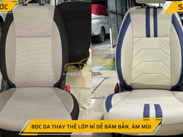 Bọc ghế da ô tô hyundai accent