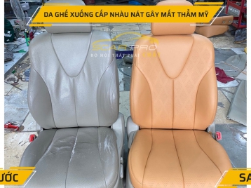 Bọc ghế da ô tô camry giá bao nhiêu?