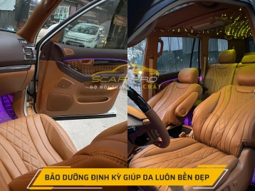 Cách bọc ghế da ô tô lexus bền đẹp