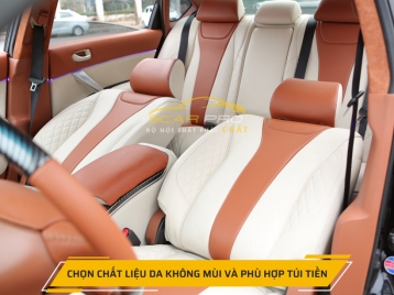 Lưu ý khi đi bọc ghế da ô tô nissan