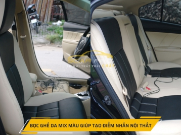 BÁO GIÁ BỌC GHẾ DA Ô TÔ VIOS