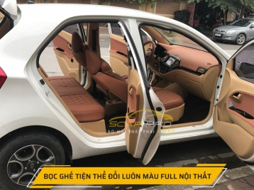 BỌC GHẾ DA Ô TÔ KIA MORNING -【SCAR PRO】