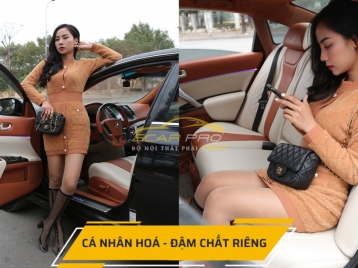 MẪU BỌC GHẾ DA Ô TÔ ĐẸP NHẤT HIỆN NAY