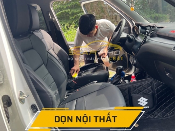 Làm mới nội thất ô tô đón tết