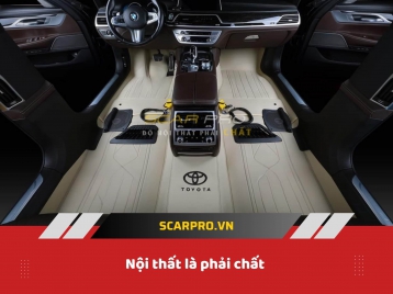 Có những loại thảm lót sàn ô tô cao cấp nào trên thị trường?