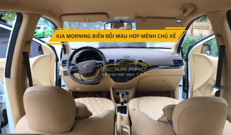 BÁO GIÁ BỌC GHẾ DA KIA MORNING